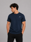 Organic Ribbed Neck T-shirt
