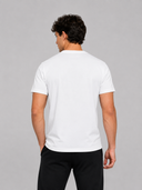 Organic Ribbed Neck T-shirt