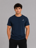 Organic Ribbed Neck T-shirt